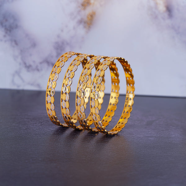 Eterna Gold Plated Bangles